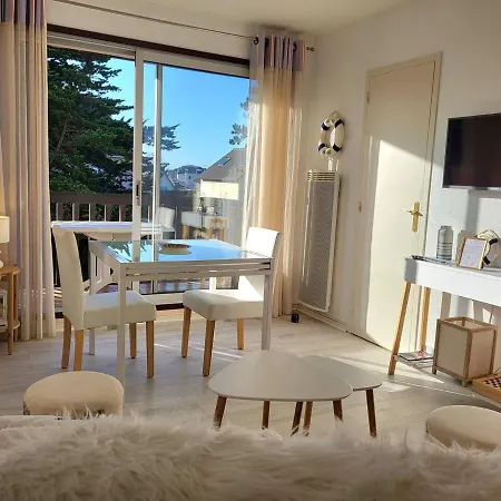4 Pers, Front De Mer, Balcon Sud, Parking Prive, Velos Inclus, Aucun Animal Autorise - Fr-1-465-84 * メルヴィル・フランスヴィル・プラージュ