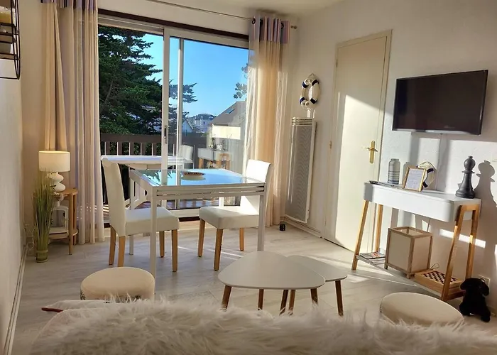 4 Pers, Front De Mer, Balcon Sud, Parking Prive, Velos Inclus, Aucun Animal Autorise - Fr-1-465-84 * Merville-Franceville-Plage