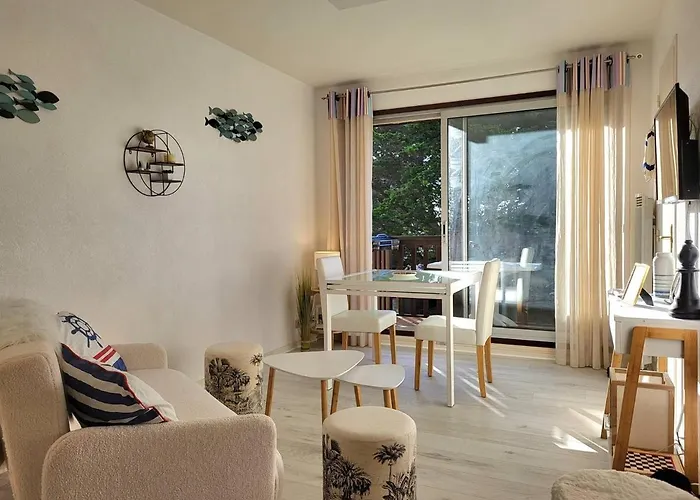 4 Pers, Front De Mer, Balcon Sud, Parking Prive, Velos Inclus, Aucun Animal Autorise - Fr-1-465-84 Appartement